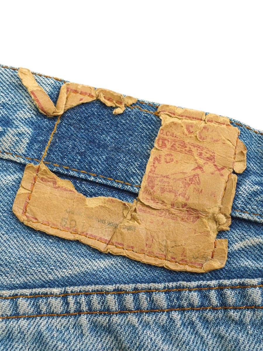 80's Levi's 501 赤耳 デニムパンツ 良雰囲気 表記(32x34