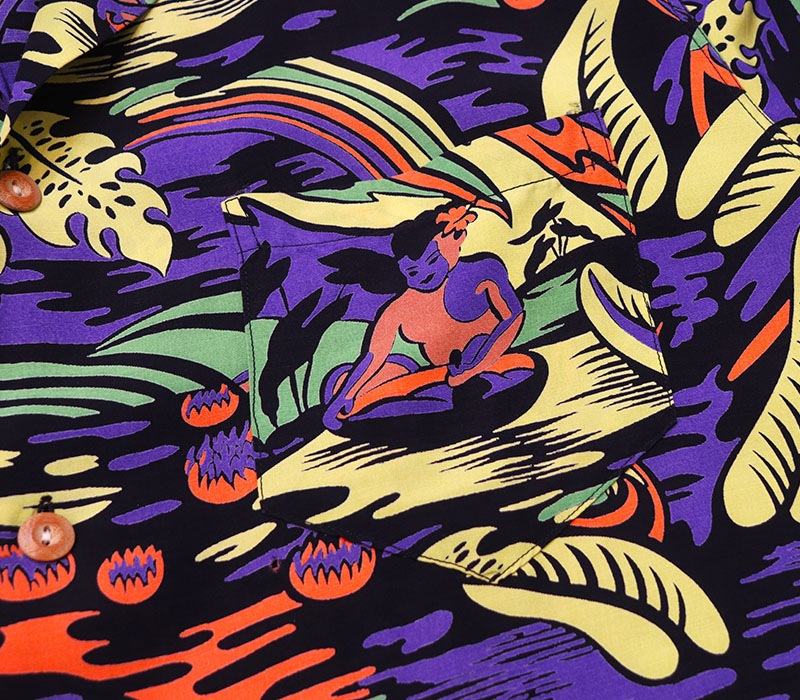 1950s HAWAIIAN SHIRT , Size M