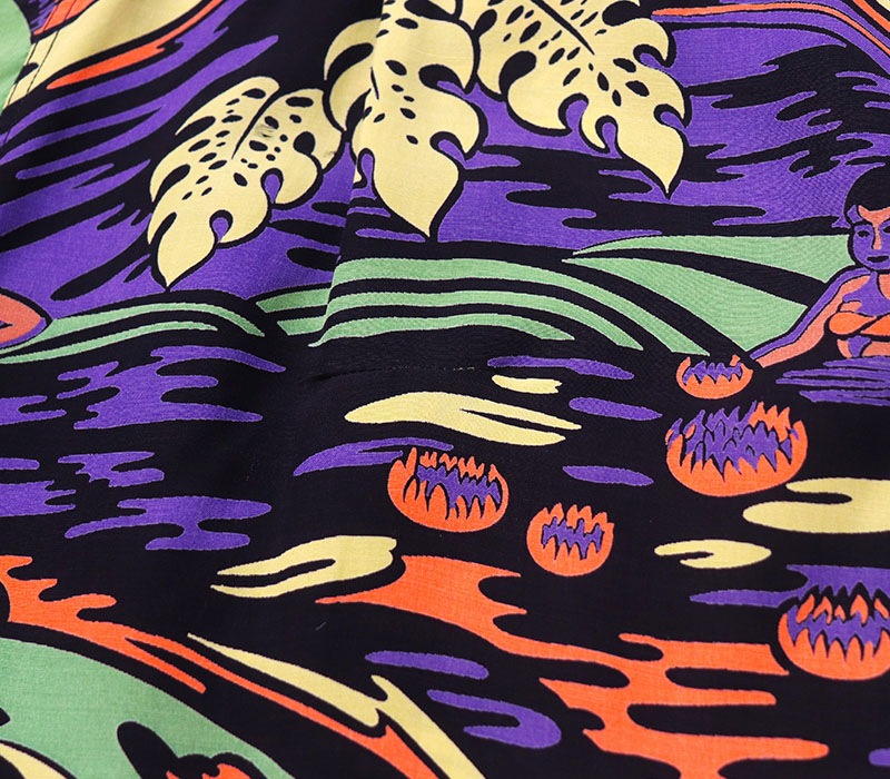 1950s HAWAIIAN SHIRT , Size M