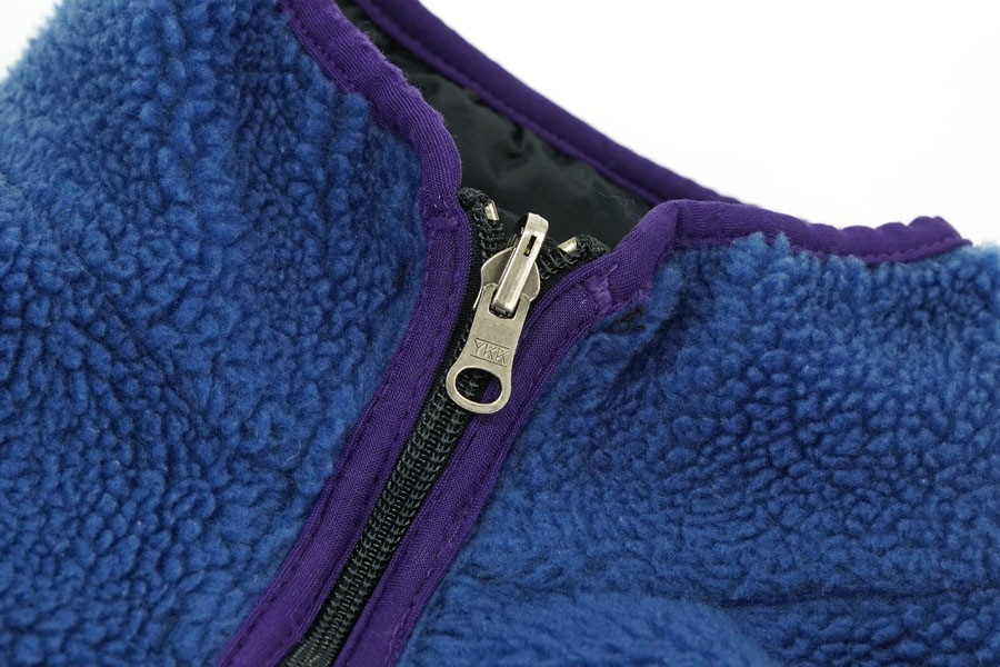 '93 パタゴニア グリセードカーディガン プルシアンブルー 表記(L) USA製