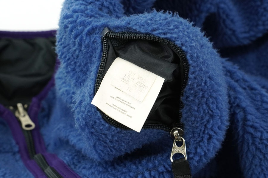 '93 パタゴニア グリセードカーディガン プルシアンブルー 表記(L) USA製