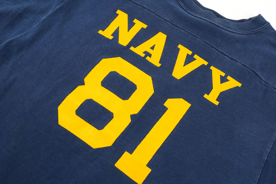 70'S CHAMPION ''NAVY'' #81 FOOTBALL T SHIRT (SIZE. LARGE) | すべて