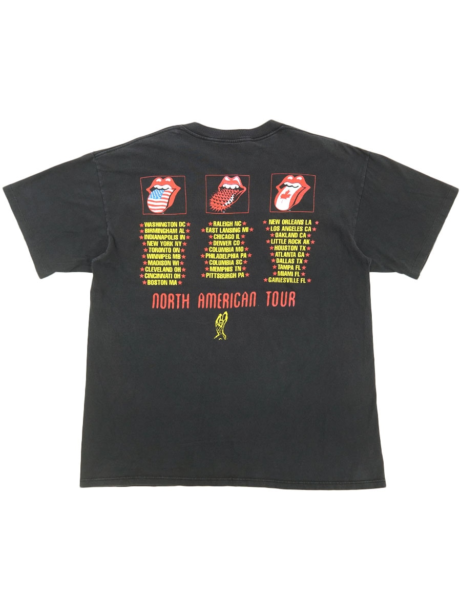 値下げ　90’sローリングストーンズ　Tシャツ 90's BROCKUM ローリング・ストーンズ ''NORTH AMERICAN TOUR 94/95