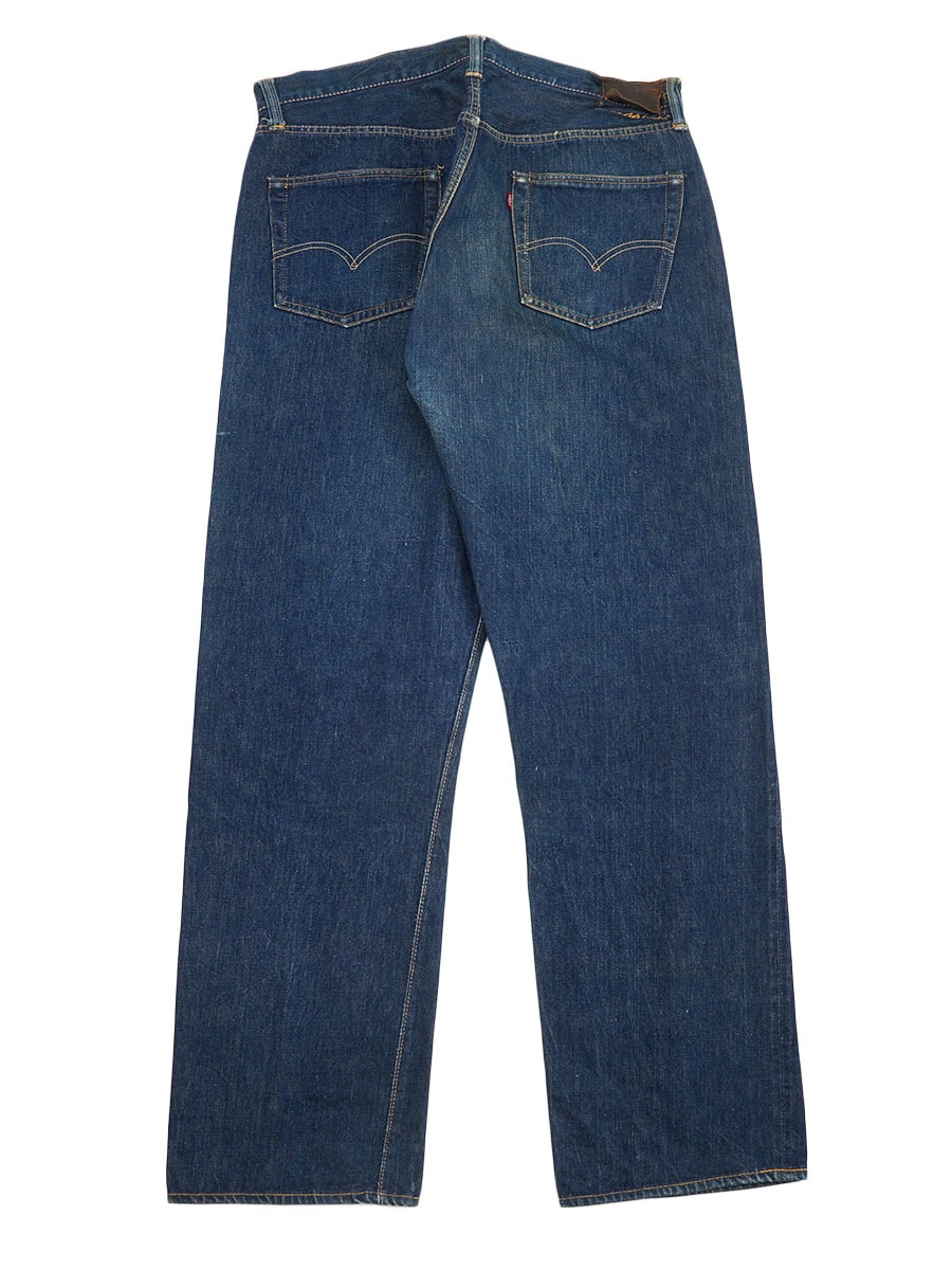 40's Levi's 501XX 片面 デニムパンツ 濃紺極上色 実寸(36x31位