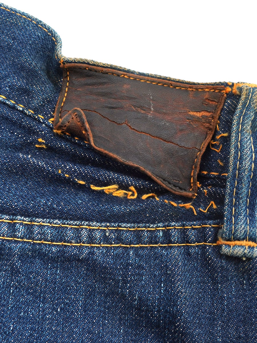 40's Levi's 501XX 片面 デニムパンツ 濃紺極上色 実寸(36x31位