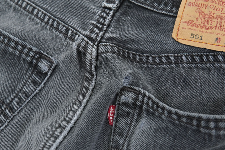 90'S LEVI'S 501 BLACK JEANS (SIZE.W31 L30) | NEW ITEM