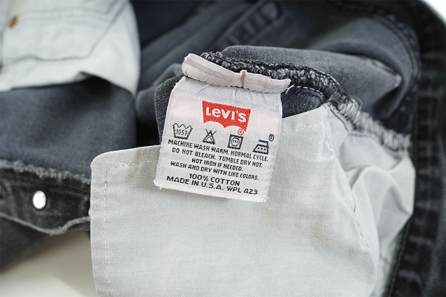 90'S LEVI'S 501 BLACK JEANS (SIZE.W31 L30) | NEW ITEM