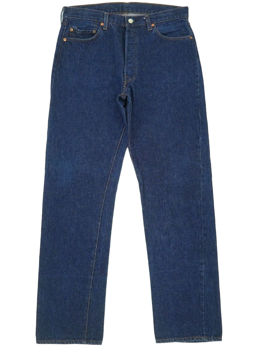 80's Levi's 501 赤耳 デニムパンツ 濃紺 実寸(34.5x33位) | すべての
