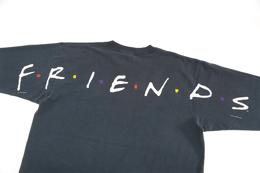 90's STANLEY DESANTIS ''FRIENDS'' 両面プリント ロングスリーブTシャツ 表記(XL) USA製