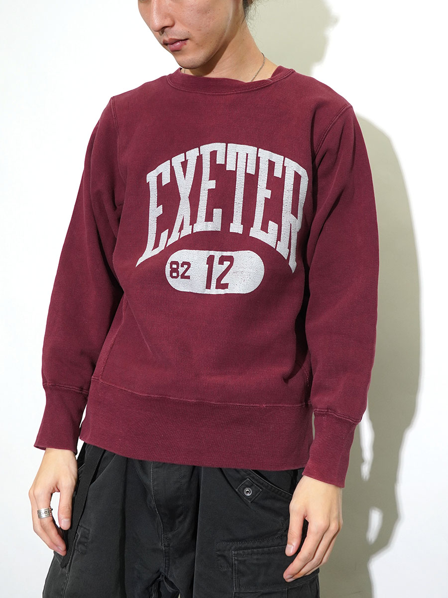 70's 単色タグ チャンピオンRW ''EXETER'' エンジ 表記(S)