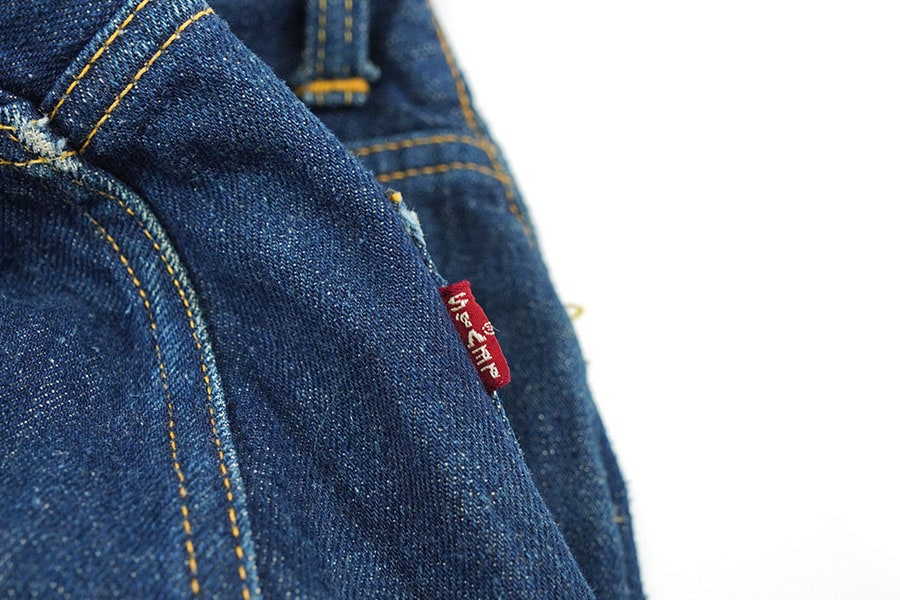 50s Levi's 701XX デニムパンツ 濃紺 ペイント モンローパンツ 50s 「Levis 701xx」Denim pants｜1950年代「リーバイス701xx」デニム