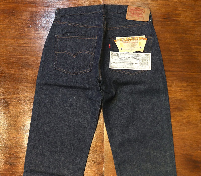 1970s DEAD STOCK , Levis 501 RED LINE'66 ,  Size W34 L31