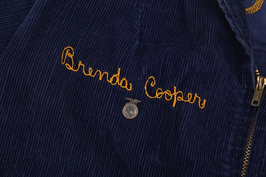 70s〜 FFA jacket ピンズ付 70s〜 FFA jacket ピンズ付 Early 1970's Chainstitched FFA