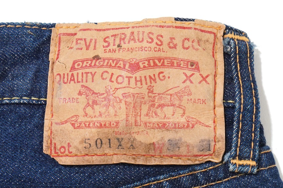 60's Levi's 501XX デニムパンツ 濃紺 極上雰囲気 表記(W34 L31)