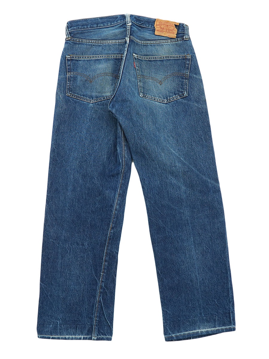 た*な様 LEVI'S 501 66後期 デニムパンツ 味あり リペア 雰囲気あ 80's Levi's 501 66後期 赤耳 良色落ち デニムパンツ 表記(33x32