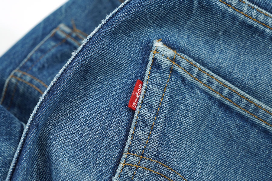 80's Levi's 501 66後期 赤耳 良色落ち デニムパンツ 表記(33x32