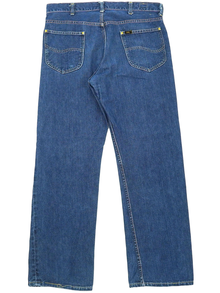 60's～ Lee 101Z サイド黒タグ デニムパンツ 良雰囲気 表記(34