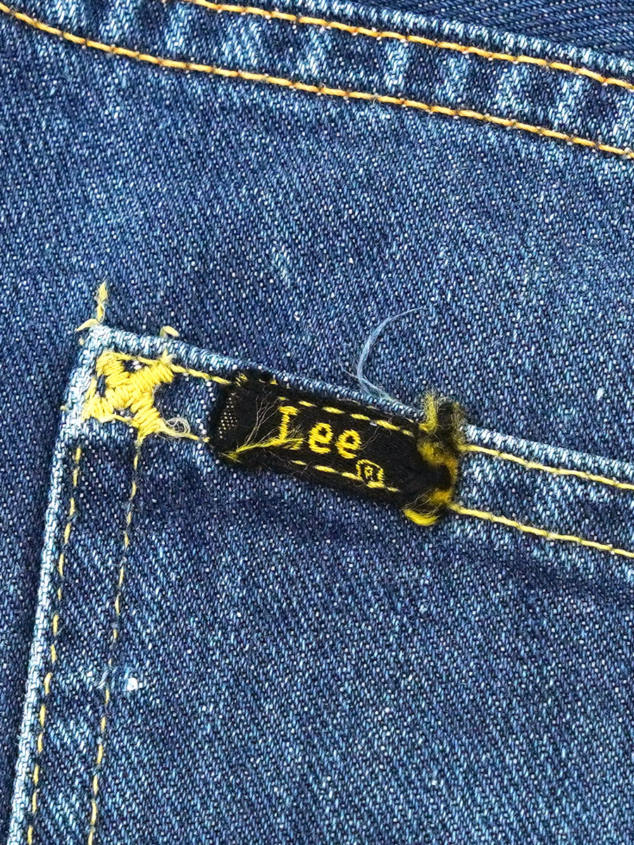 60's～ Lee 101Z サイド黒タグ デニムパンツ 良雰囲気 表記(34