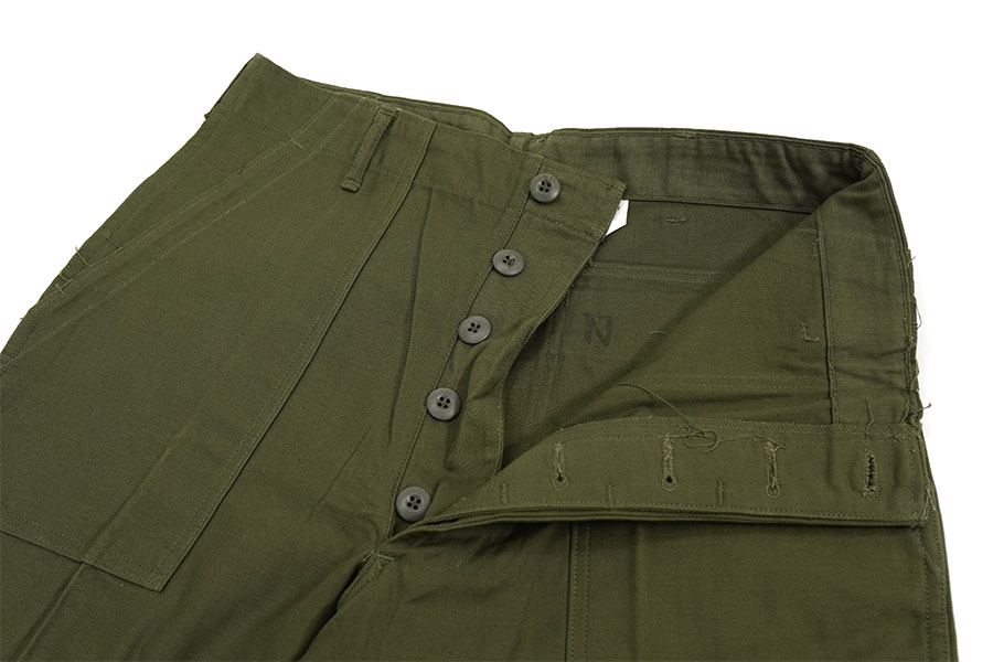 72 U.S.ARMY ベイカーパンツ ボタンフライ 表記(34x29) DEAD