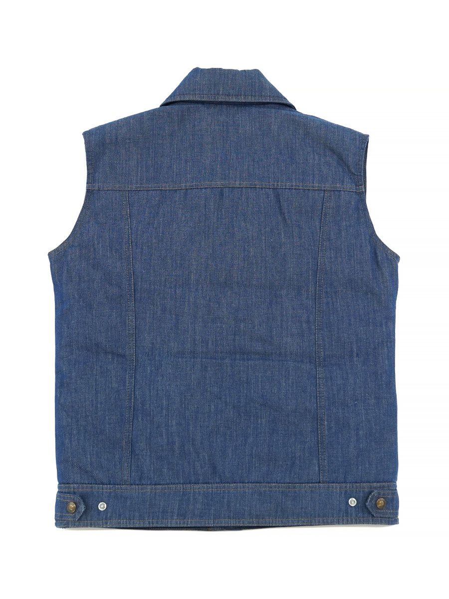 70's SKI LEVI'S デニム×裏ナイロン ダウンベスト 表記(L) ASIS | NEW