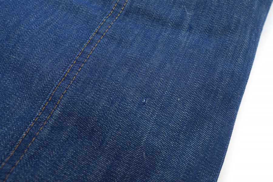 70's SKI LEVI'S デニム×裏ナイロン ダウンベスト 表記(L) ASIS | NEW