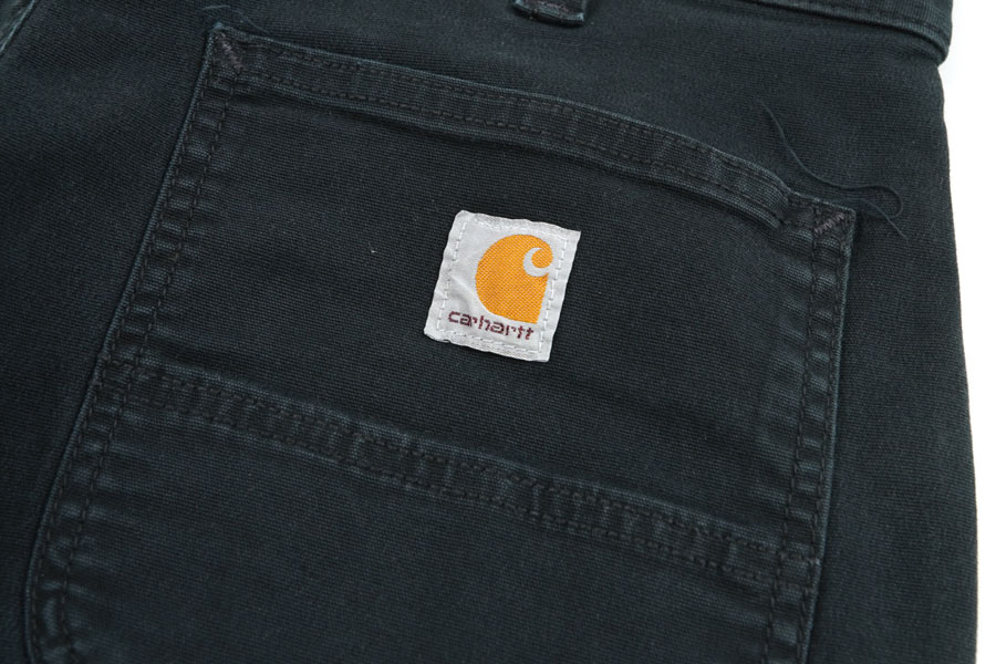 CARHARTT RELAXED FIT CANVAS WORK PANTS BLACK (SIZE.W34 L32) | NEW