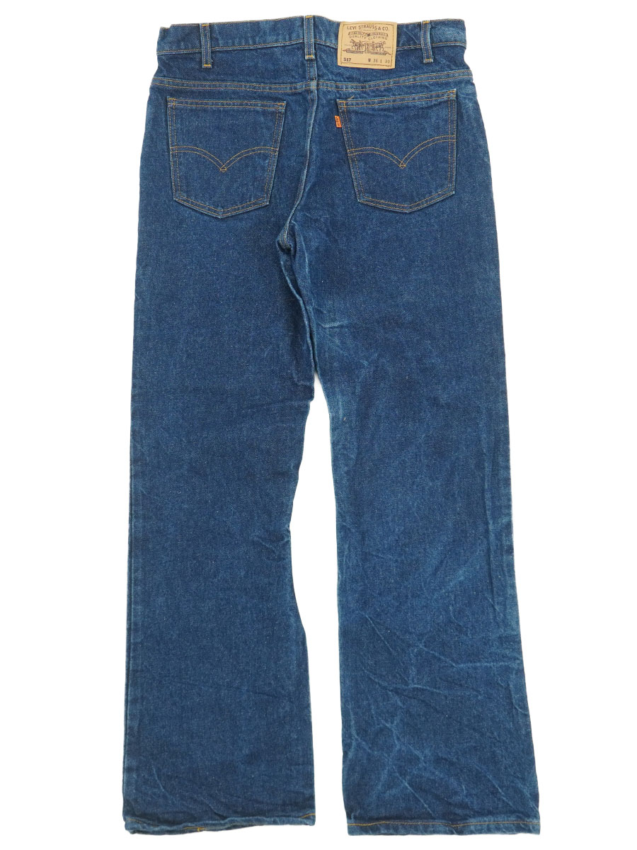 90's LEVI'S 517 デニムパンツ 濃紺 表記(W36 L30) USA製 | NEW ITEM
