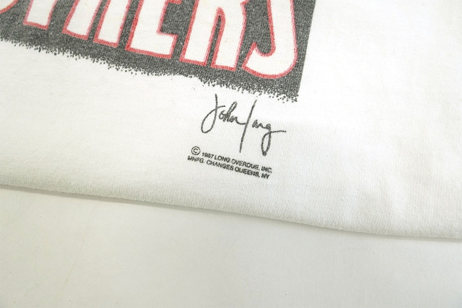 80's Changes ''THE MOOS BROTHERS'' プリントTシャツ ホワイト 表記(L) USA製