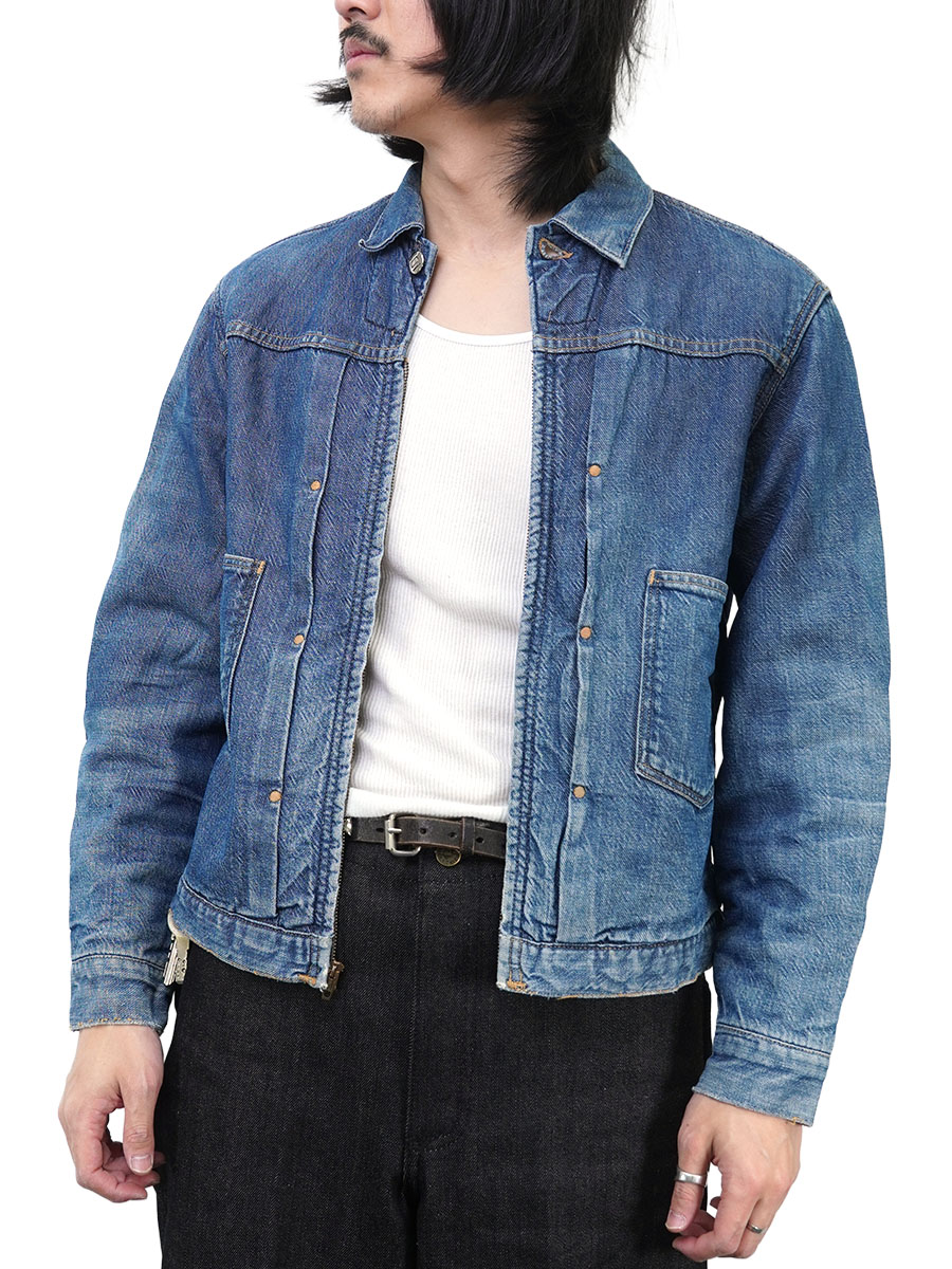 50's～ MONTGOMERY WARD 101 ブランケット付き フルジップ デニム