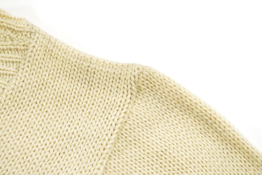 50's～ American Pennant Mfg 100％ウールセーター インディアンヘッド 実寸(M位)