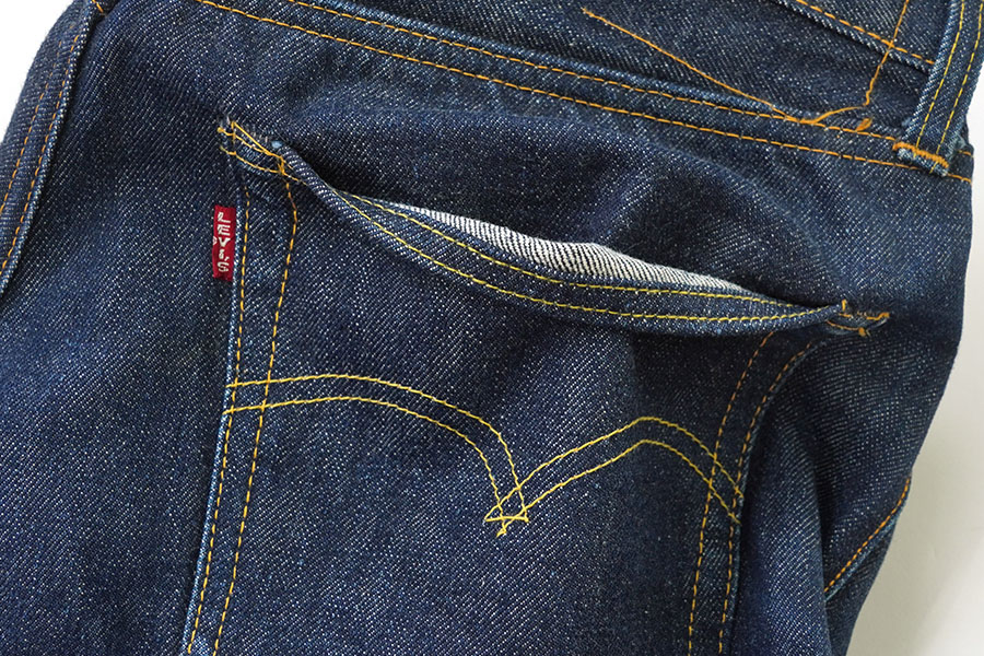50's Levi's 501XX 極上 オリジナル 50's Levi's 501ZXX デニムパンツ 濃紺極上色 実寸(32x35位