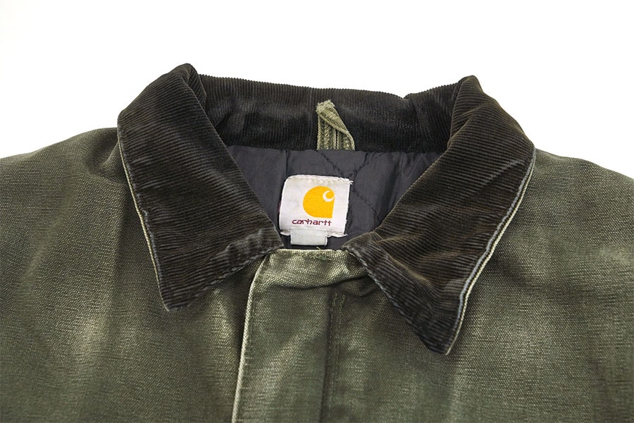 Carhartt カーハート　トラディショナルコート　モスグリーン 古着 Carhartt MOS モスグリーン ダック パデット