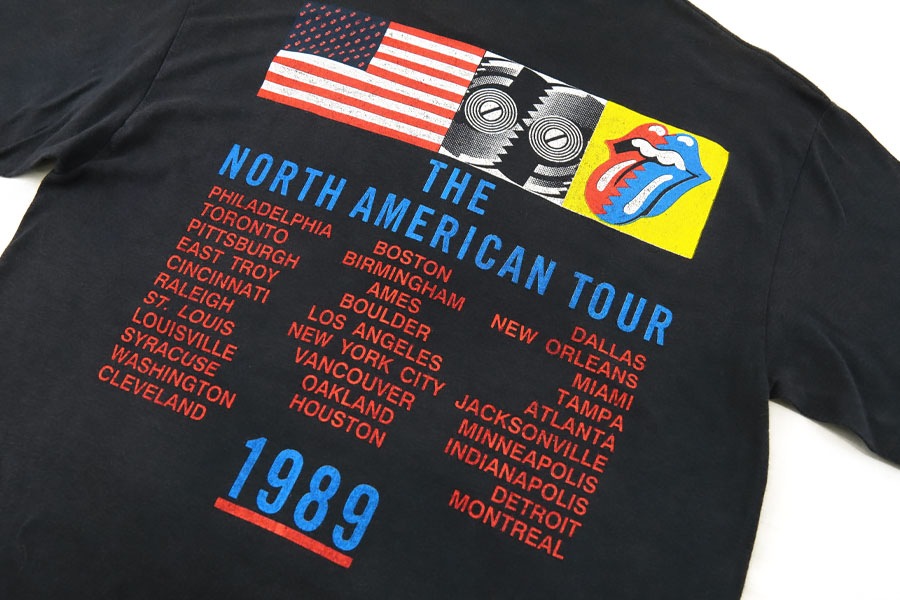80's BROCKUM ローリングストーンズ ''THE NORTH AMERICAN TOUR