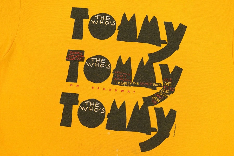 ザ フー USA製 THE WHO Tシャツ Mサイズ イエロー 90's “THE WHO