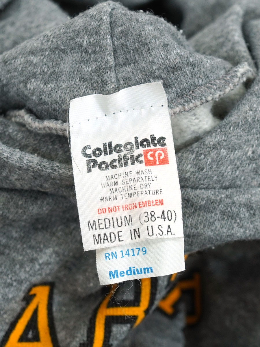 80's Collegiate Pacific ''MAC ARTHUR'' 3段プリント スウェット