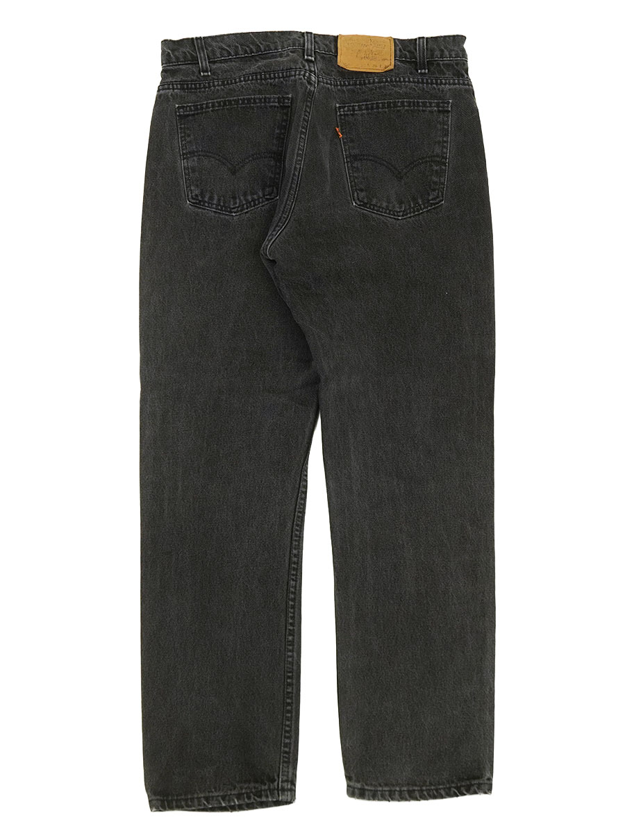 90's～ LEVI'S 505 ブラックデニムパンツ 表記(W36 L30) USA製 | NEW