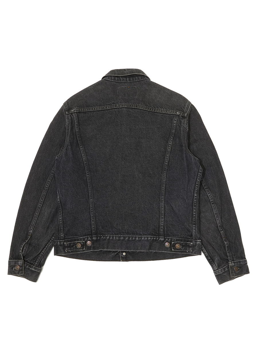 80's Levi's 70506-0259 先染めブラック デニムジャケット 表記(40R