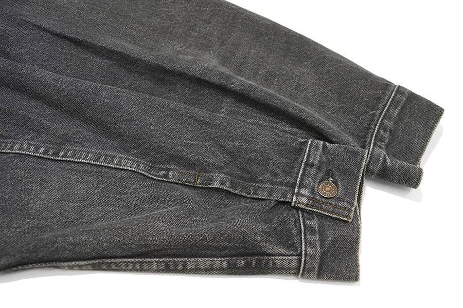 80's Levi's 70506-0259 先染めブラック デニムジャケット 表記(40R