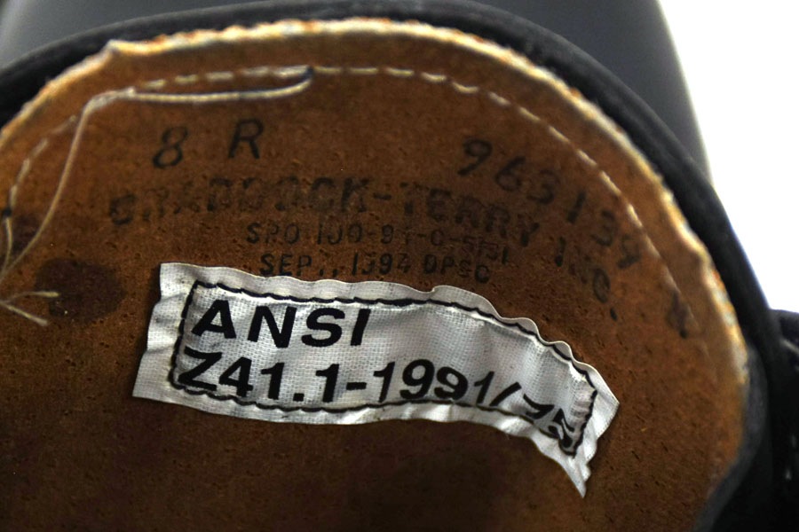 94's U.S.NAVY チャッカブーツ 表記(8R) 箱付きDEAD