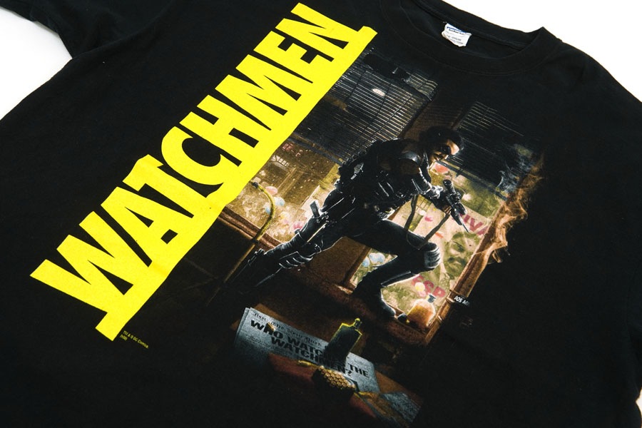 00'S ANVIL ''WATCHMEN/EDWARD BLAKE'' T SHIRT (SIZE.2X)