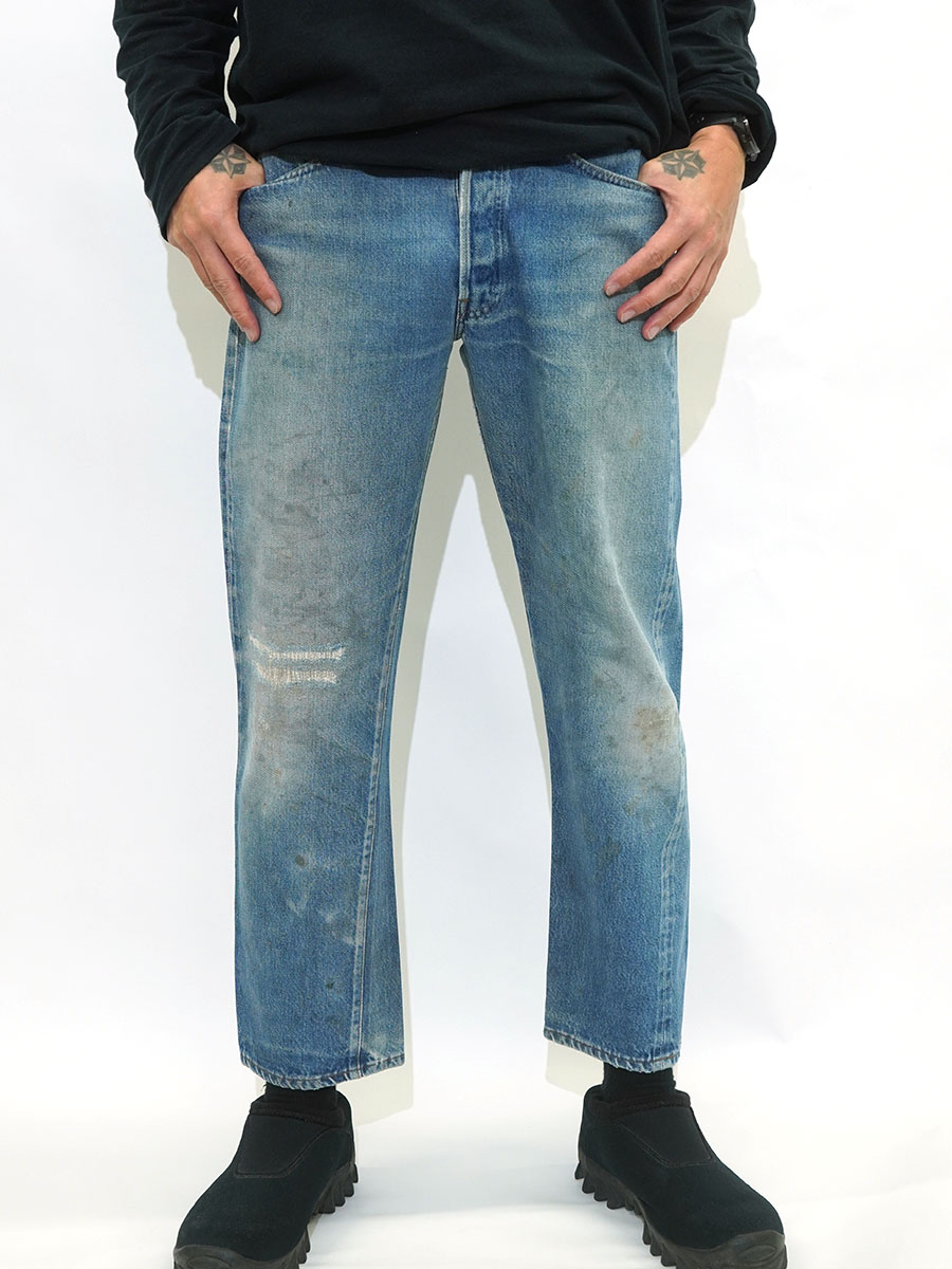 80'S LEVI'S 501 RED LINE R TAB (APPROX.W32 L28)