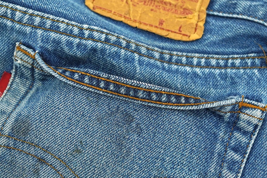 80'S LEVI'S 501 RED LINE R TAB (APPROX.W32 L28)