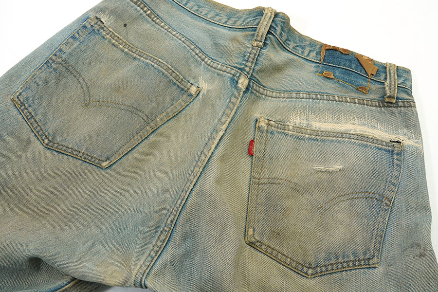 70's Levi's 501 66前期 デニムパンツ 味あり良雰囲気 実寸(34x31位