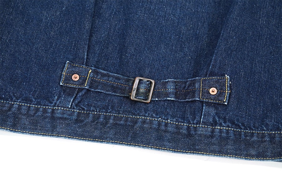 50's Levi's 506XX デニムジャケット 濃紺 スライドバックル 実寸(38位)