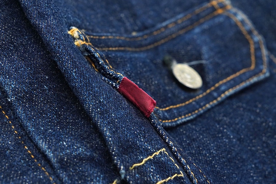 50's Levi's 506XX デニムジャケット 濃紺 スライドバックル 実寸(38位)