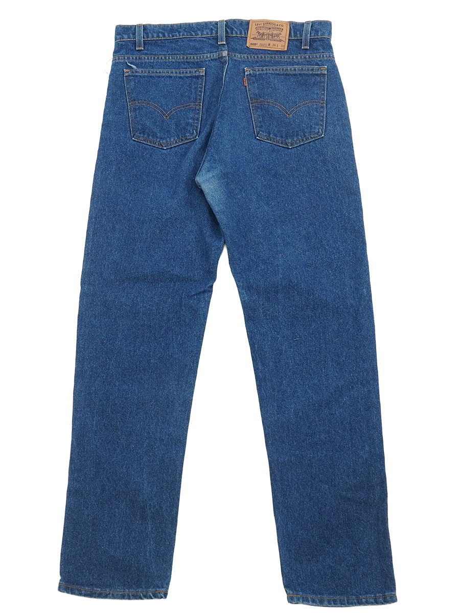 90'S LEVI'S 505 JEANS (SIZE. W36 L32) MADE IN USA | NEW ITEM