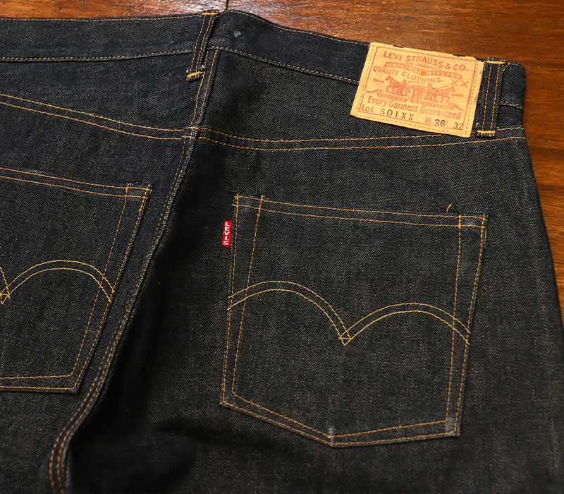1950s LEVIS 501XX GUARA , NO WASH , W35 L31