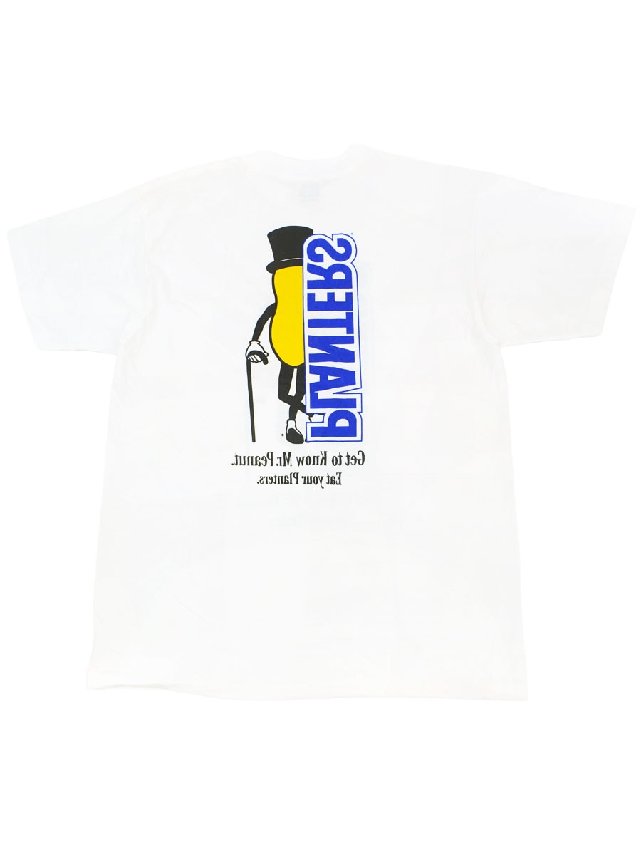 90's STADIUM COURT ''MR.PEANUT'' 両面プリントTシャツ 表記(XL) USA製 NOS
