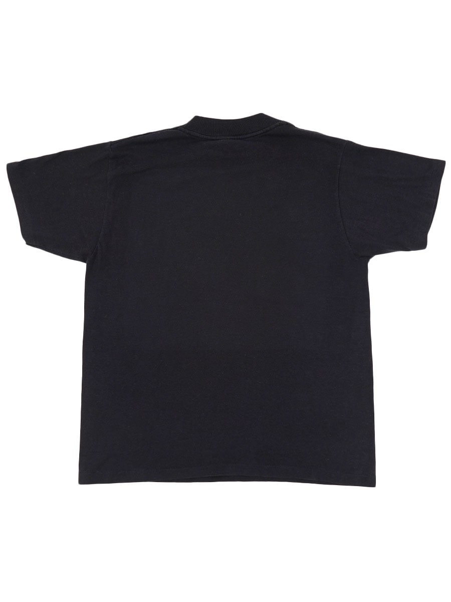 G.B.H プリント Tシャツ ブラック Heritage CRT SCAN LINES プリントビックシルエットTシャツ