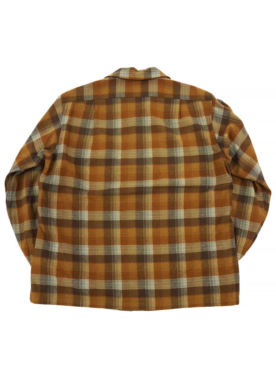 70's ペンドルトン ブラウンチェック ボードシャツ 表記(L) | NEW ITEM